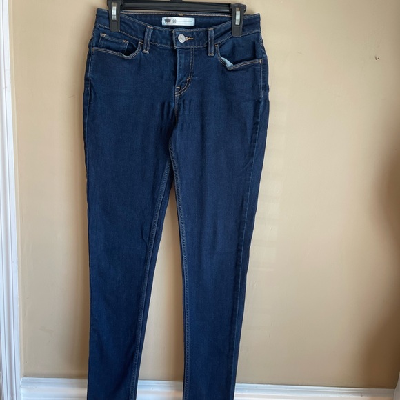Levi's Dark Blue Skinny Jeans for Women - Picture 1 of 5